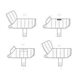 Hundetøj Simplicity snitmønster 9426 A