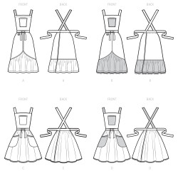 ForklædeSimplicity snitmønster 9435