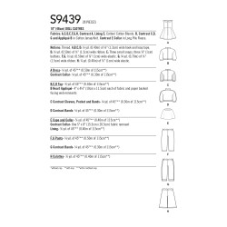 Dukketøj til 45,5 cm dukke Simplicity snitmønster 9439 OS