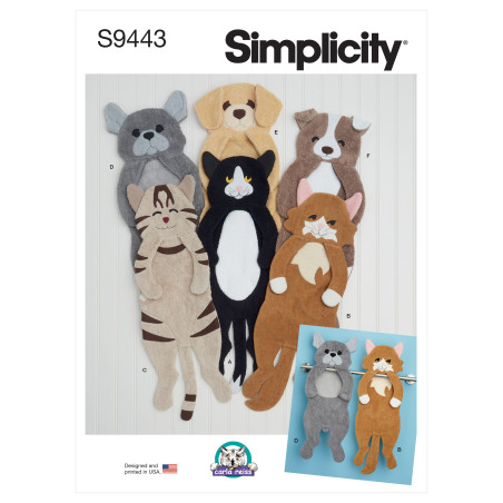 Børne håndklæde Simplicity snitmønster 9443 OS