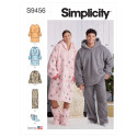 Oversize Hoddie til ham/hende Simplicity snitmønster 9456 A