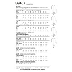 Herre vest Simplicity snitmønster 9457