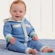 Baby jumpsuit og tæppe Simplicity snitmønster 9459 A