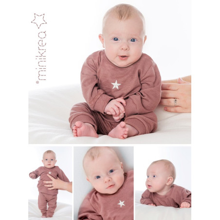 Baby Sweat Sæt minikrea snitmønster 11215