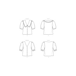 Bluse New look snitmønster 6707
