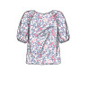Bluse m/raglanærmer New look snitmønster easy  6708