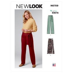 Bukser og nederdel New look snitmønster 6709
