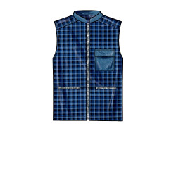 Fleestrøje og vest New look snitmønster 6713