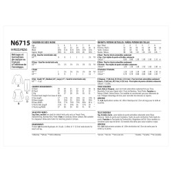 Børnetøj dreng/pige New look snitmønster easy 6715