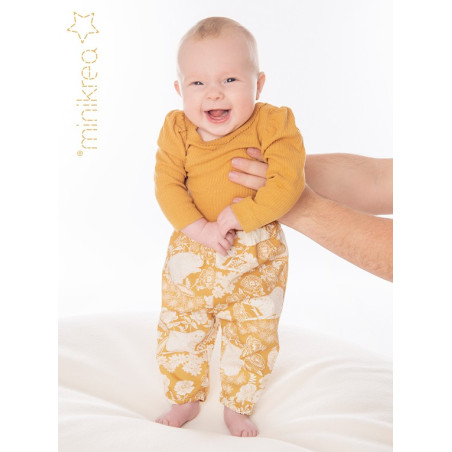 Baby Posebukser Minikrea snitmønster