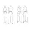 Jumpsuit også plusmode Simplicity snitmønster 9480