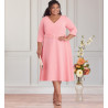 Kjole og bolero jakke plusmode Simplicity snitmønster 9474