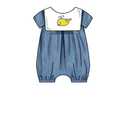 Baby Rompers Simplicity snitmønster 9484 A