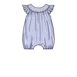 Baby Rompers Simplicity snitmønster 9484 A