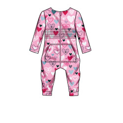 Jumpsuit dreng/pige Simplicity snitmønster 9486 A