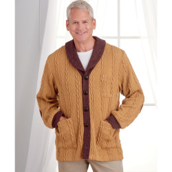 Cardigan ham/hende Simplicity snitmønster 9488 A