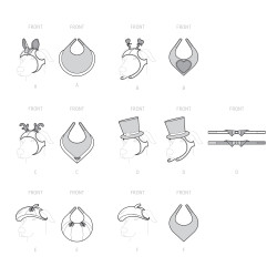 Udklædning  til hunde Simplicity snitmønster 9497 A