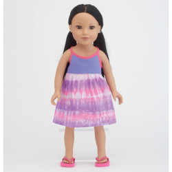 Dukketøj til 45,5 cm dukke Simplicity snitmønster 9499 OS