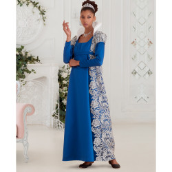  Kostume kjole  m/empiresnit  også plusmode Simplicity snitmønster S9502