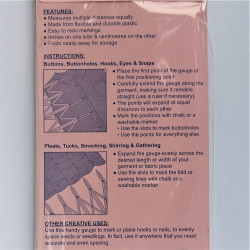 Afstandsmåler til knapper