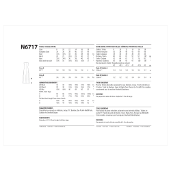 Sommerkjole New Look snitmønster 6717
