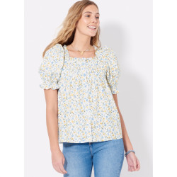 Bluse m/pufærme New Look snitmønster 6719