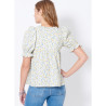 Bluse m/pufærme New Look snitmønster 6719