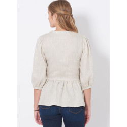 Slå-om Bluse New Look snitmønster 6720