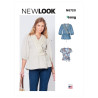 Slå-om Bluse New Look snitmønster 6720