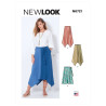 Nederdel New look snitmønster 6721