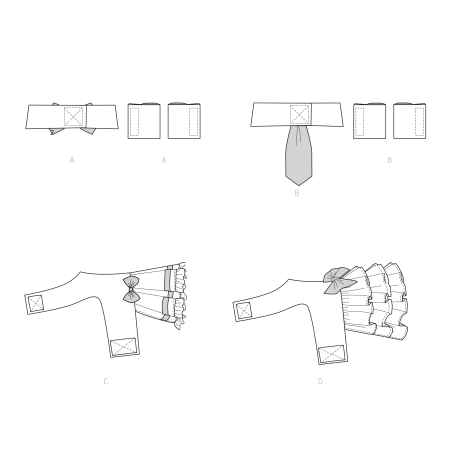 Hundetøj Simplicity snitmønster S9507 A