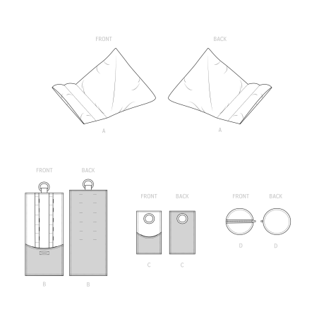 Tech Accessories Simplicity snitmønster S9514 OS