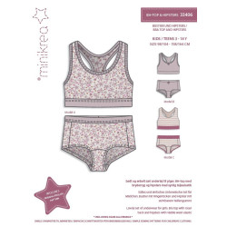 BH-top & Hipsters Minikrea snitmønster 33406