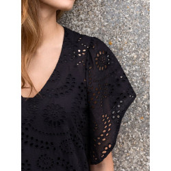 Kjole m/vingeærme og flæse Onion snitmønster 2094