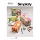 Kosmetik punge Simplicity snitmønster S9525 OS
