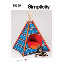 Tipi Hundetelt Simplicity snitmønster S9529 OS