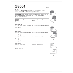 Hjemmesko/støvler Simplicity snitmønster S9531 A