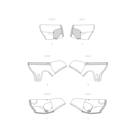 Hunde tøj Simplicity snitmønster S9532 A