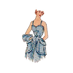1950´vintage kjole og bolero  Simplicity snitmønster S9536
