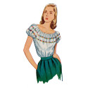 1940´vintage bluse Simplicity snitmønster 9538