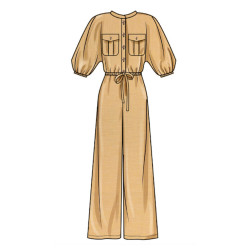 Jumpsuit og kjole  også plusmode også plusmode Simplicity snitmønster S9544