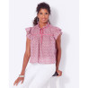 Bluse m/bærestykke Simplicity snitmønster S9546 A