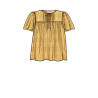 Bluse m/bærestykke Simplicity snitmønster S9546 A