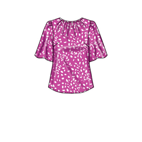Bluse Simplicity snitmønster S9547
