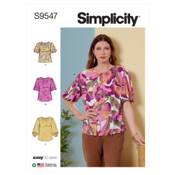 Bluse Simplicity snitmønster S9547