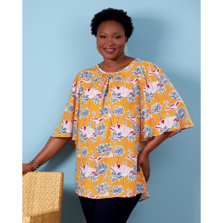 Bluse plusmode Simplicity snitmønster S9548