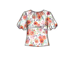 Bluse plusmode Simplicity snitmønster S9548