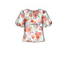 Bluse plusmode Simplicity snitmønster S9548