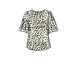 Bluse plusmode Simplicity snitmønster S9548