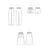 Shorts og nederdel Simplicity snitmønster S9549 A